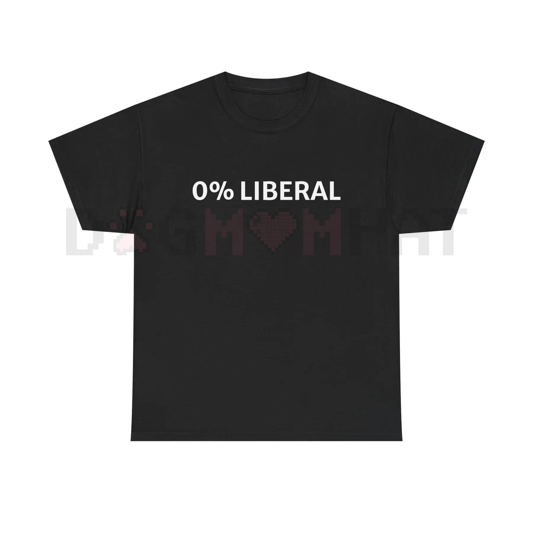 "0 Percent Lib" T-shirt – Funny Graphic Tee, Halloween Humor & Political Statement Gift Idea, Unisex Conservative Top