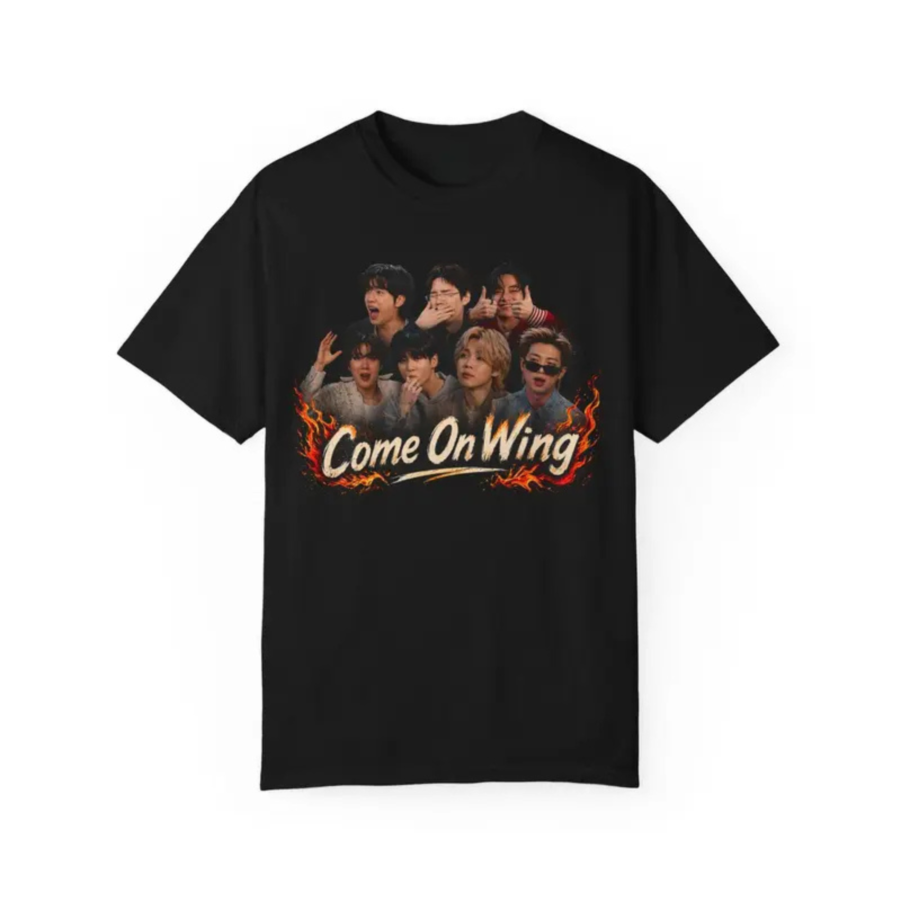 "Come On Wing" T-Shirt – Hot Ones Inspired Y2K Graphic Tee