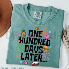 "100 Days Later" Teacher Survival T-Shirt