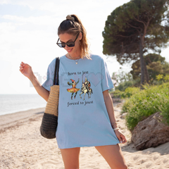 "Born to Jest Forced to Joust" Medieval Meme T-Shirt