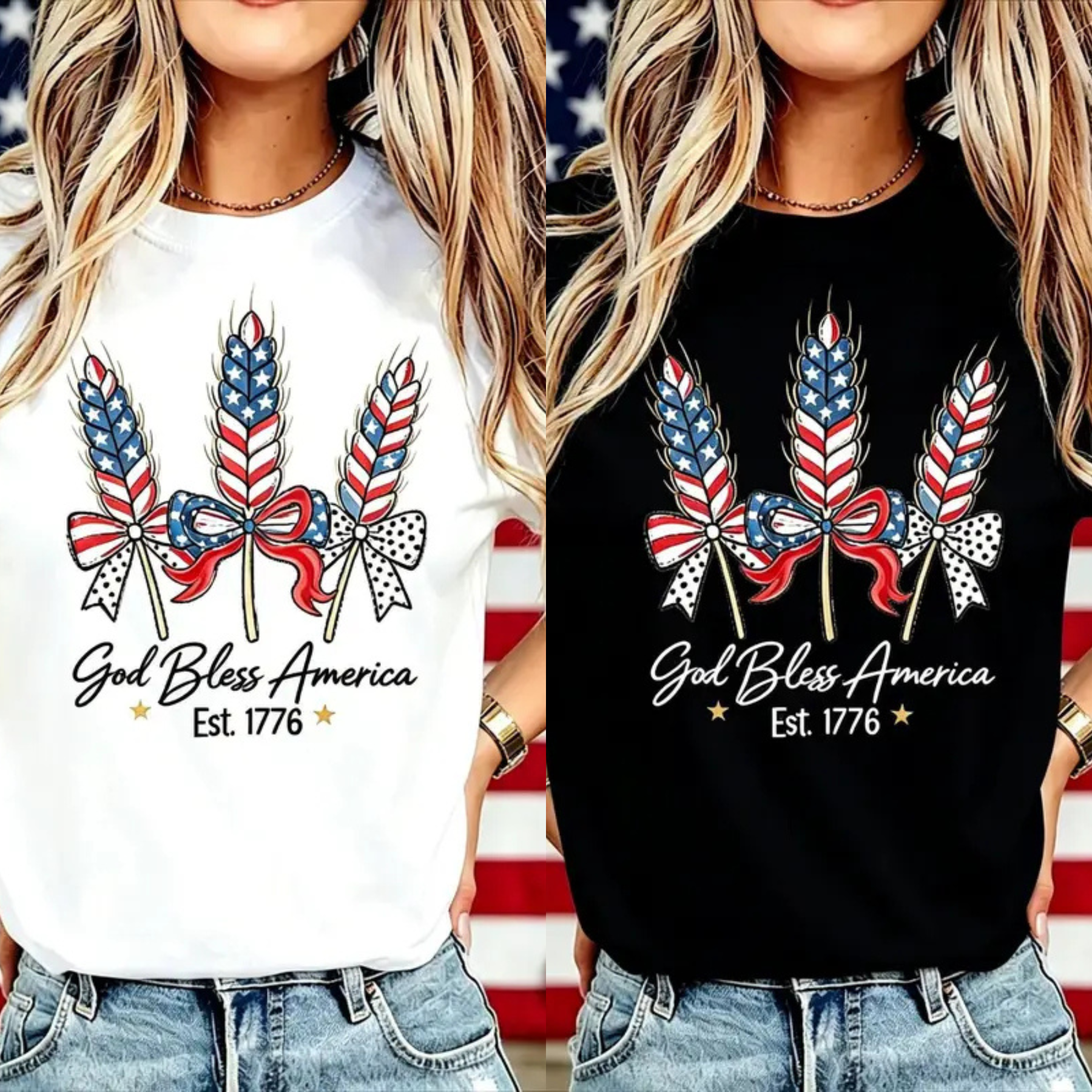 "God Bless America" 250th Anniversary T-Shirt