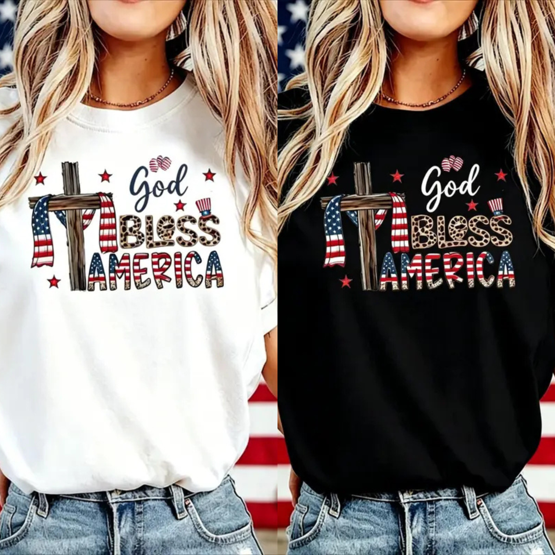 "God Bless America" 250th Anniversary T-Shirt