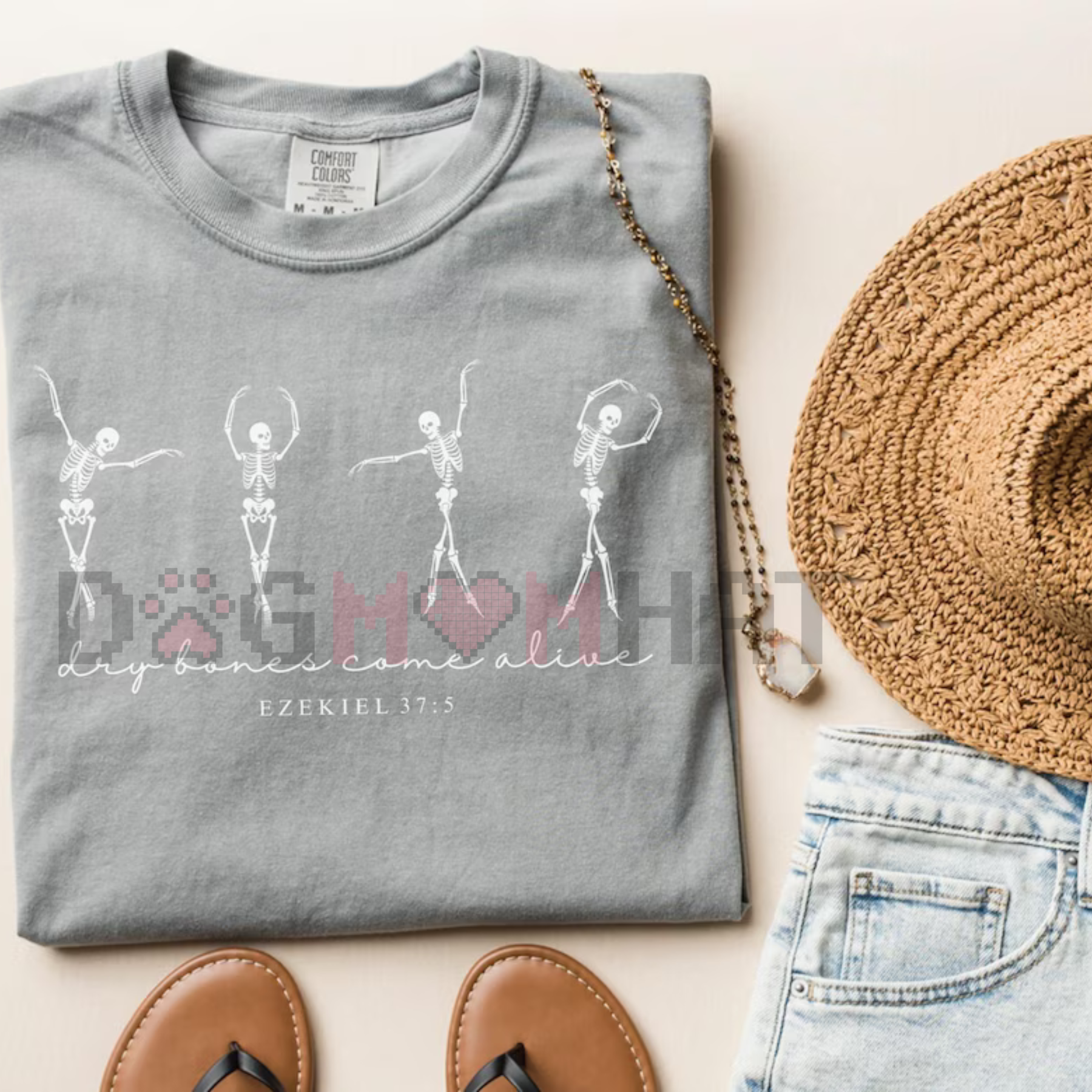 "Dry Bones Come Alive" Christian Halloween Shirt – Dancing Skeleton Fall Jesus Tee