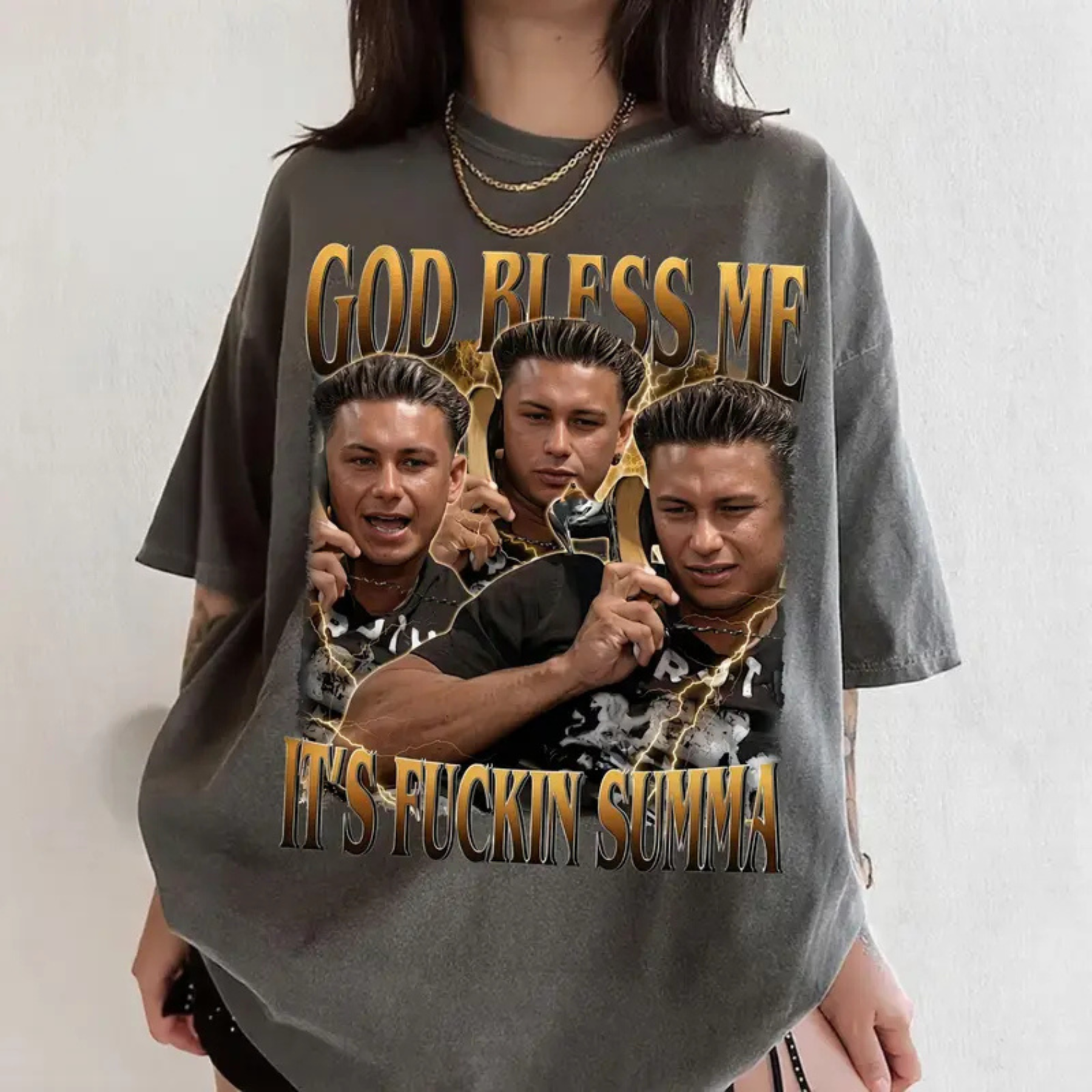 "God Bless Me Its F_ckin Summah" T-Shirt