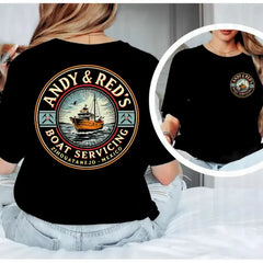 "Andy & Red's Boat Servicing" T-Shirt – Shawshank Redemption Inspired Tee