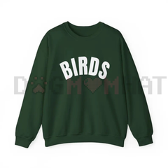"BIRDS" Varsity Style Sweatshirt