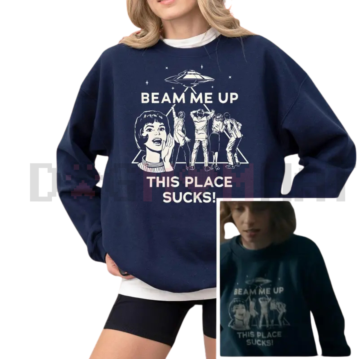 "Beam Me Up This Place Sucks" Sweatshirt