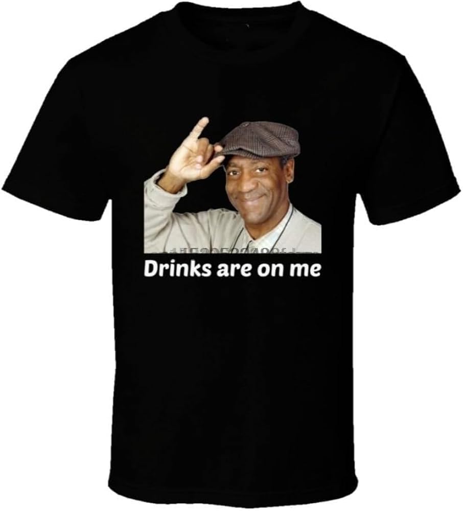 "Drinks Are On Me" Funny Quote T-Shirt – Novelty Tee, Witty Slogan, Unisex Casual Wear