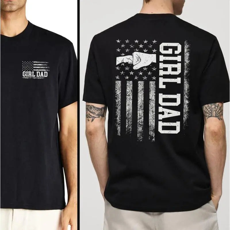 "Girl Dad" T-Shirt - Proud Dad of Girls & Father's Day Gift