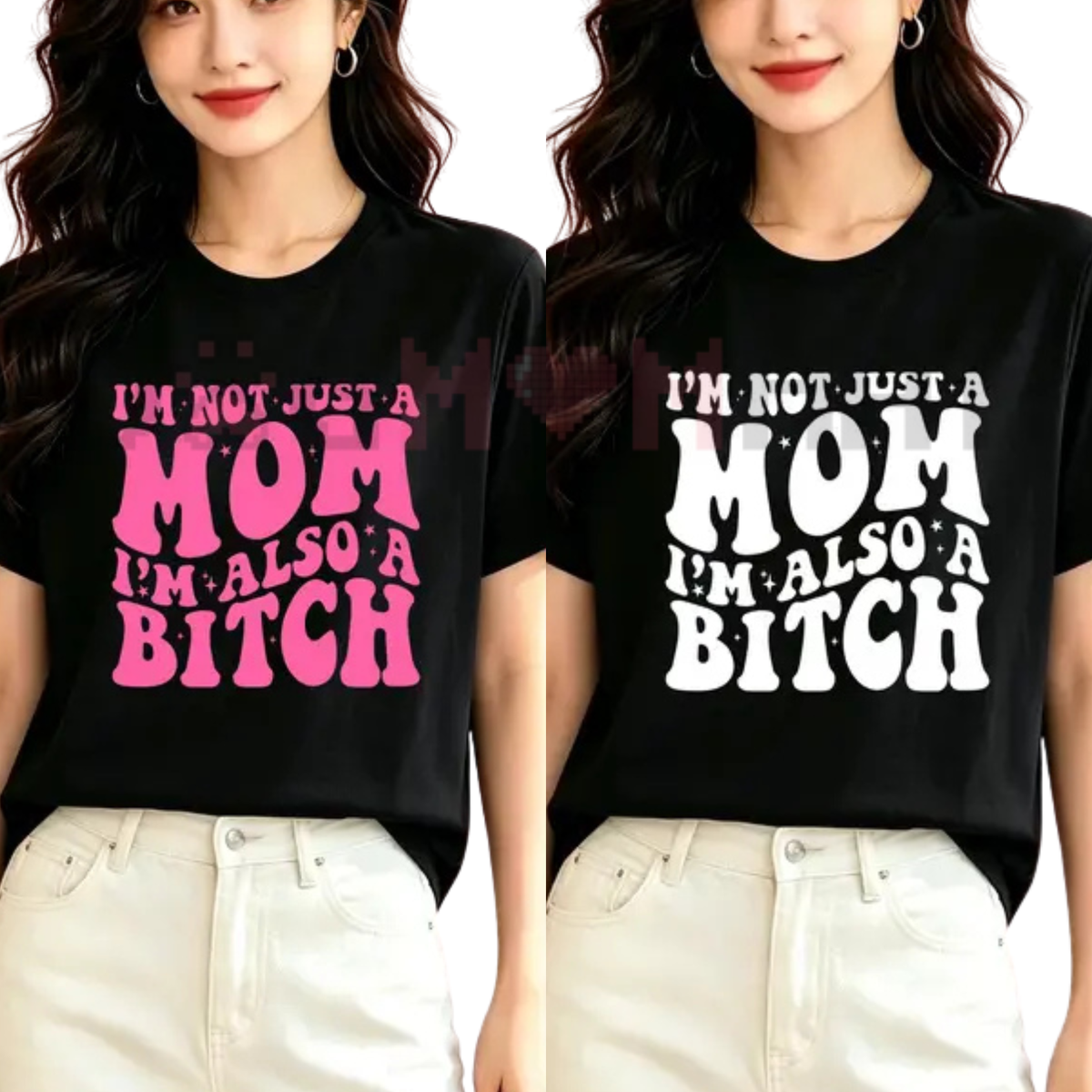 "I'm Not Just A Mom" Funny T-Shirt – Sarcastic Mother's Apparel