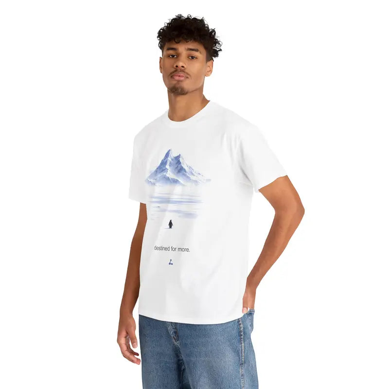 "Destined For More" Penguin Mountain Tee